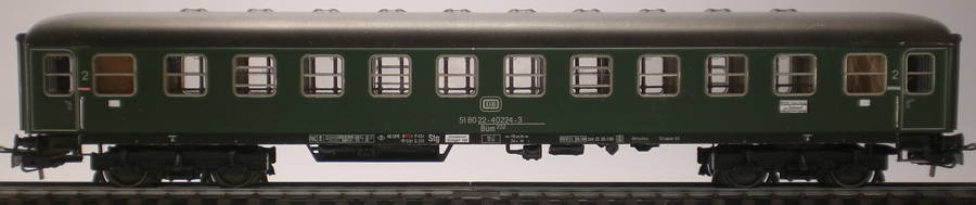 Märklin 4052: D-Zug-Wagen, 2. Klasse